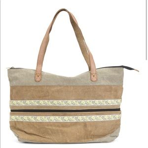 MONA B upcycled tote